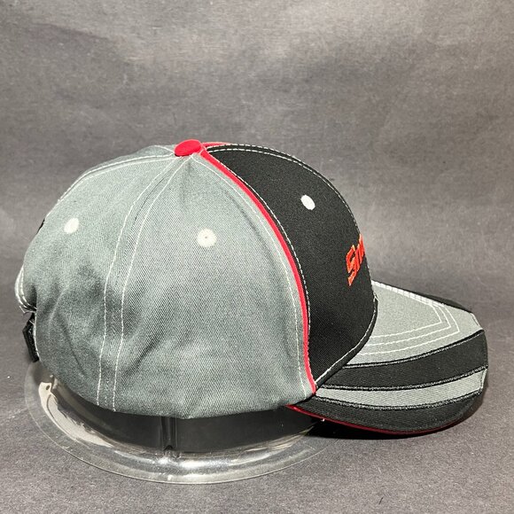 Snap On Tools Strap Back Cap Hat Wild Impact Black Advertising Dad Logo Mens - Picture 5 of 13